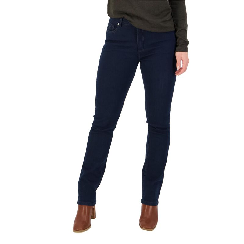 Vassalli Slim Leg Jean With Heavy Top Stitch image number 4